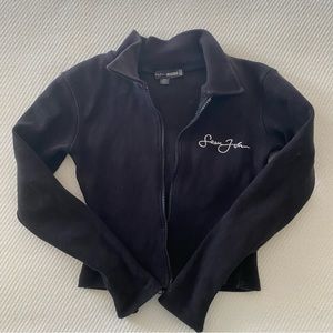 Misguided Sean Jean black crop top
